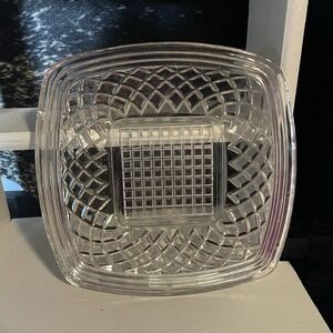 Federal Glass‎ Diamond Lattice Dish - 9"